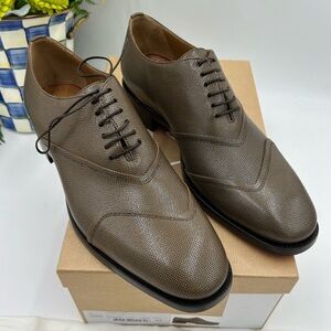 Men’s Christian louboutin boabi calf Lather, Oxford, size 43 made in Italy